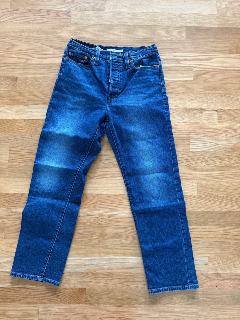 Levi’s Wedgie Straight with Button Fly
